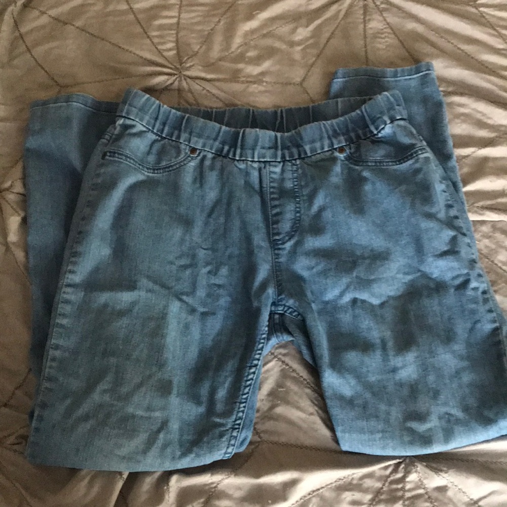 Vintage elastic waistband jeans